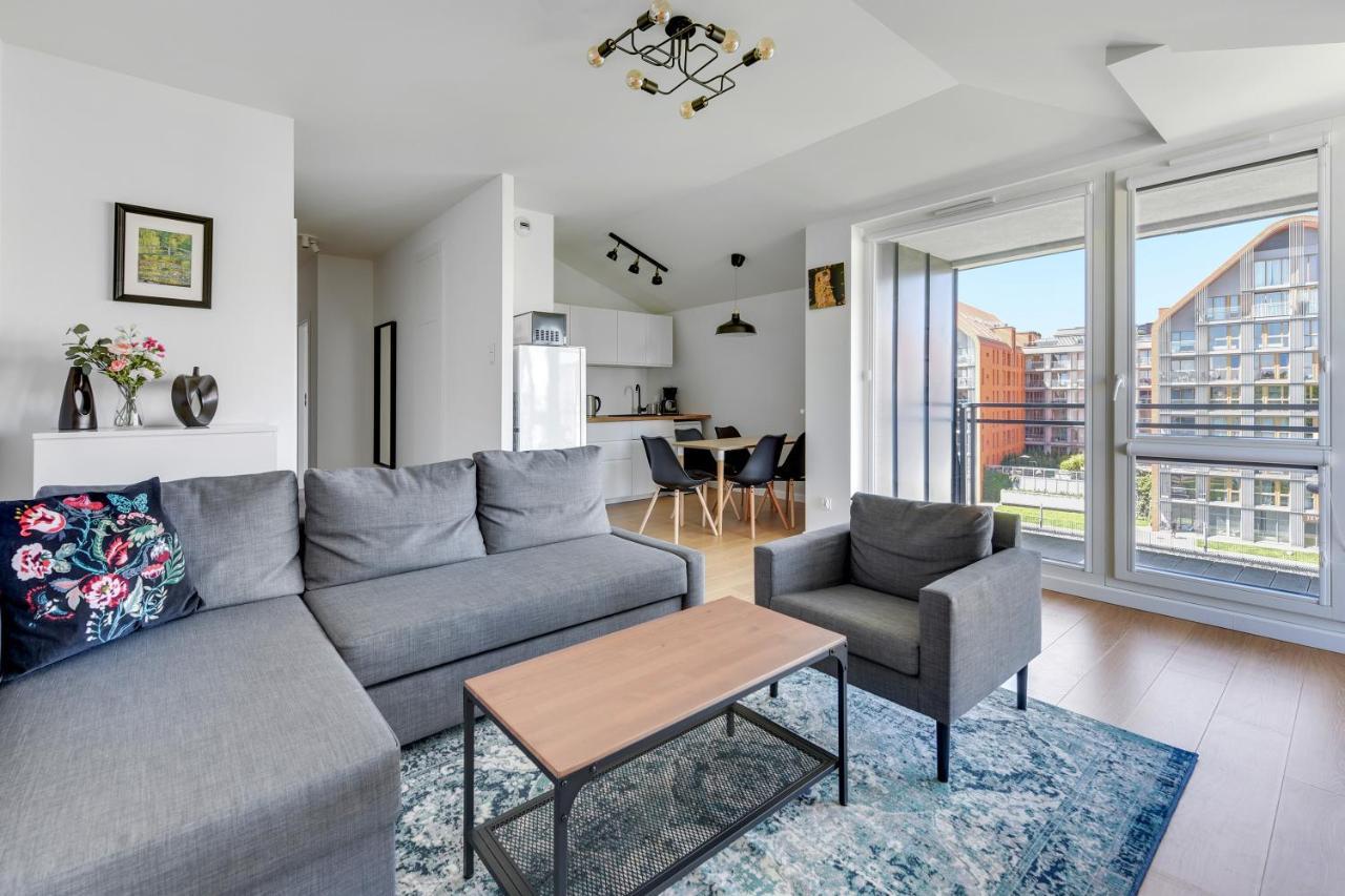 Grano Flats Gdansk - Riverfront Apartment Exterior photo